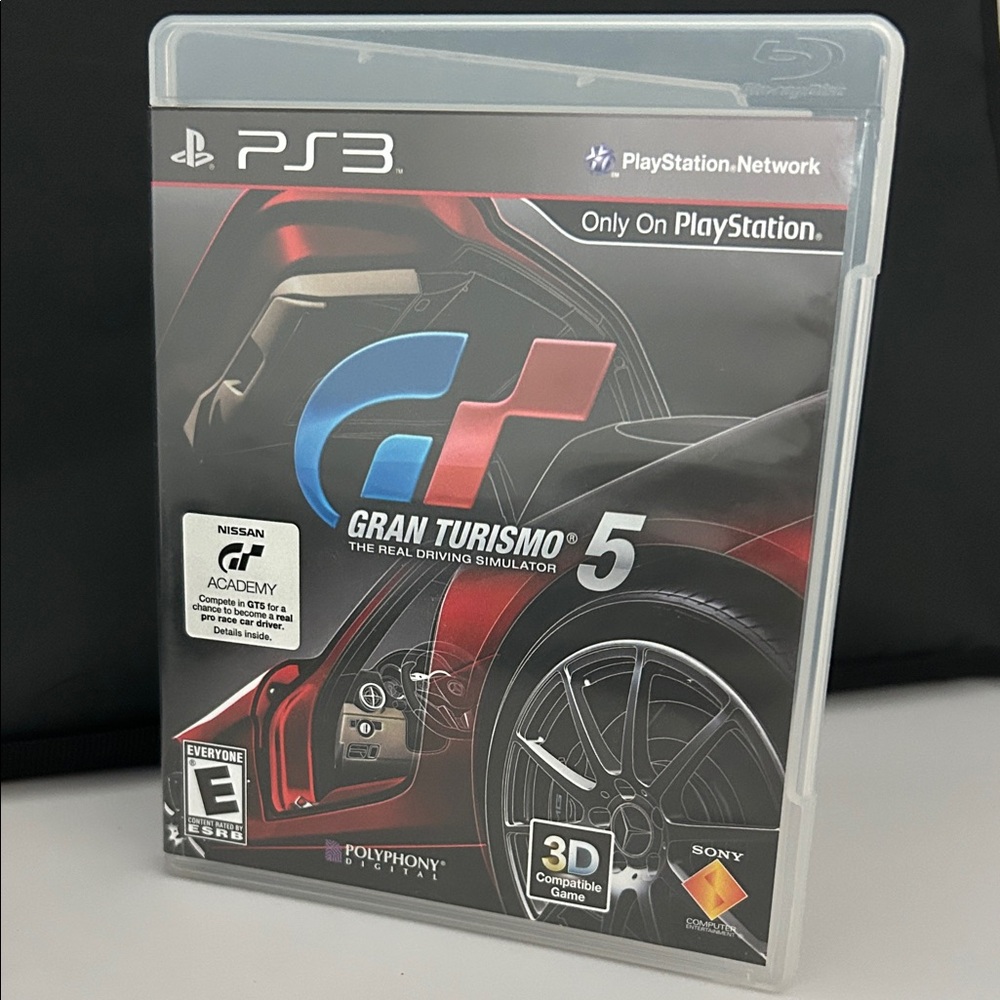 Sony Gran Turismo 5 for PS3 - case